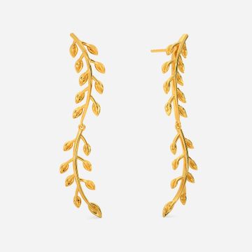 Greek Chic Gold Earrings