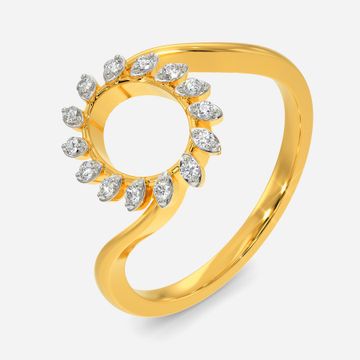 Greek Goddess Diamond Rings