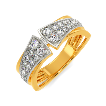 Rugged Party Diamond Rings