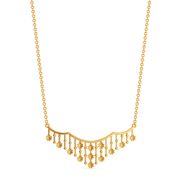 Lace Obsessed Gold Necklaces
