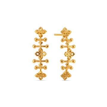 Wear Like Lace Gold Earrings