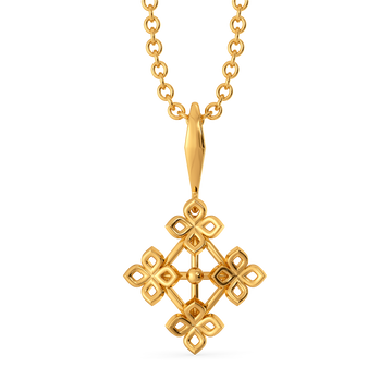 Wear Like Lace Gold Pendants
