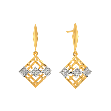 Heritage Meets Rebellion Diamond Earrings