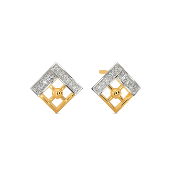 Heritage Meets Rebellion Diamond Earrings
