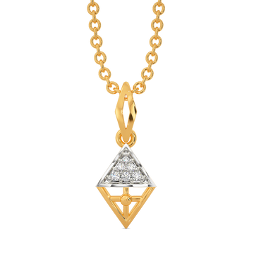 Plaid Soul Diamond Pendants