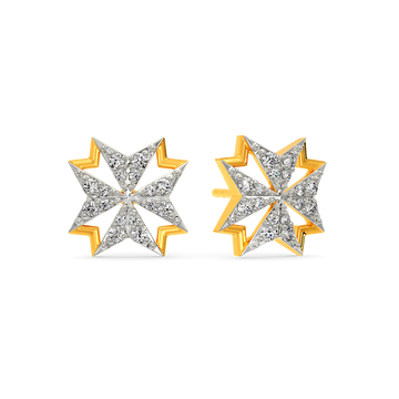 Corporate Cocktail Diamond Earrings