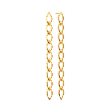 Wink A Link Gold Earrings