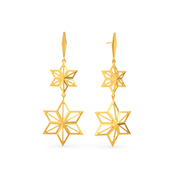 Stardom Gold Earrings