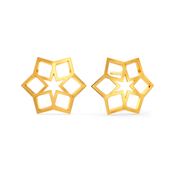 Stardom Gold Earrings