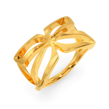 Fun Lil Cuts Gold Rings