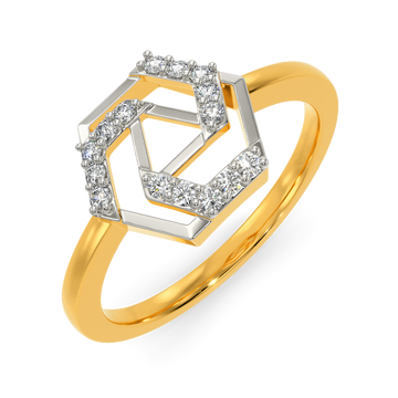 Hexa Cuts Diamond Rings