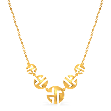 Inside Out Gold Necklaces