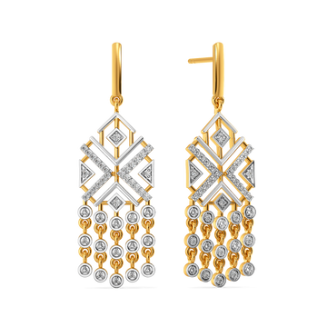 Whisper of Lace Diamond Earrings
