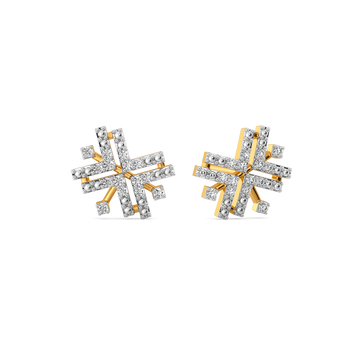 Whisper of Lace Diamond Earrings