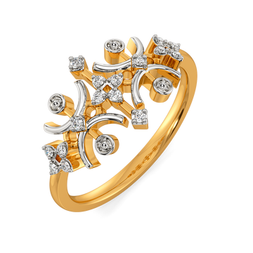 Lace Core Diamond Rings