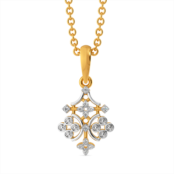 Lace Core Diamond Pendants