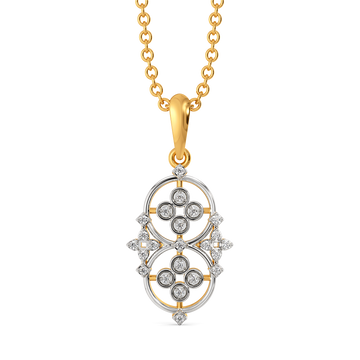 Summer Boudoir Lace Diamond Pendants
