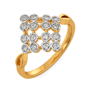 Boudoir Lace Diamond Rings