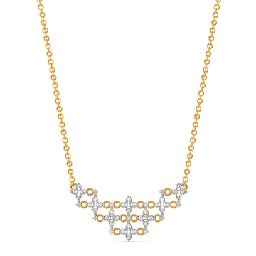 Boudoir Lace Diamond Necklaces
