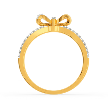 Sneak A Bow Diamond Rings