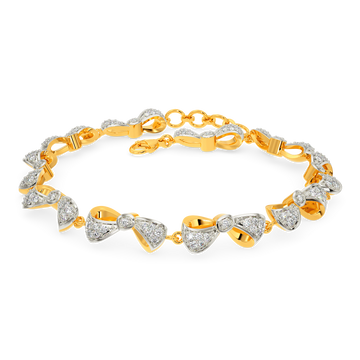 Bowing Diamond Bracelets