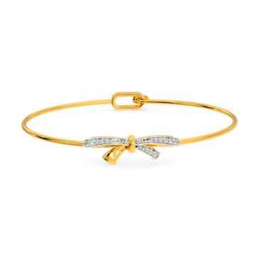 Bow Rock Diamond Bangles