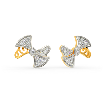 Bows Truly Diamond Earrings