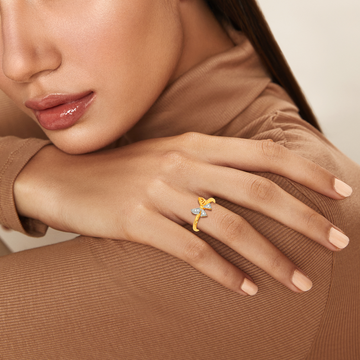 Bow Talk Diamond Rings