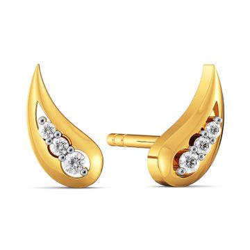 Palme Peers Diamond Earrings