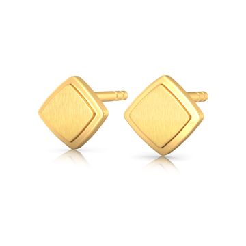 Evergreen sheen Gold Earrings