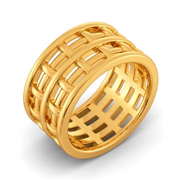 Twine Trouble Gold Rings