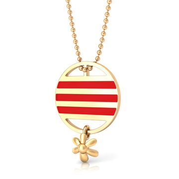 Opposites attract Gold Pendants