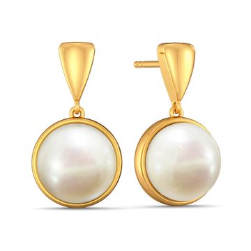 Playful Pearls Gemstone Earrings