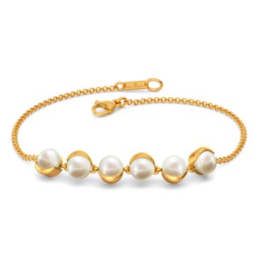 Curl A Pearl Gemstone Bracelets