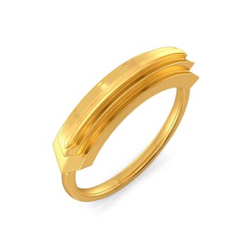 Pucker Up Gold Rings