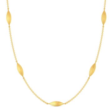 Frill Thrill Gold Necklaces