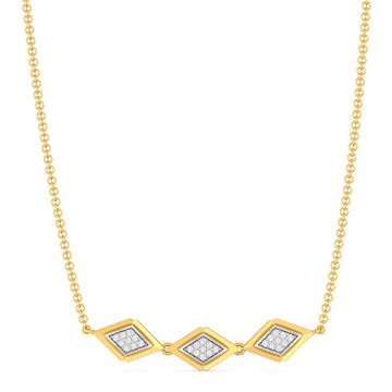 A Pleat Suite Diamond Necklaces