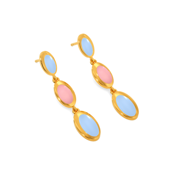 Dreamy Palette Gold Earrings