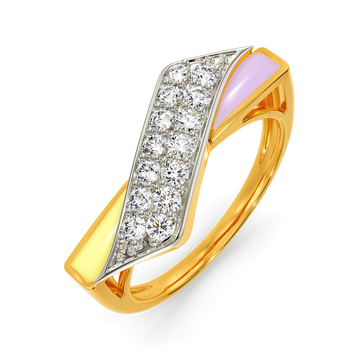 Scoop of Pastel Diamond Rings