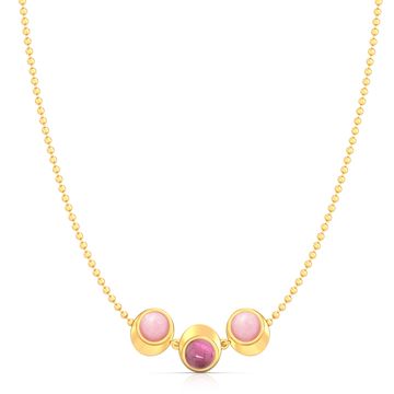 Pink Panther Gemstone Necklaces