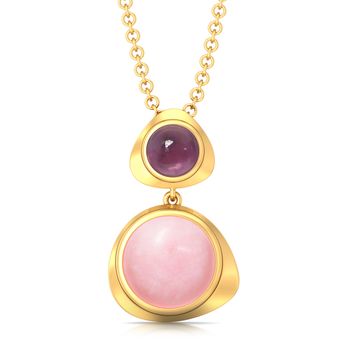 Wild Flamingo Gemstone Pendants