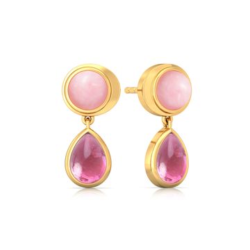 Tickle Me Pink Gemstone Earrings