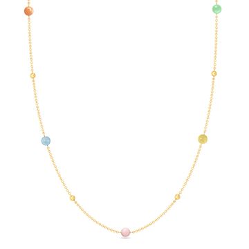 Pastel Sundae Gemstone Necklaces