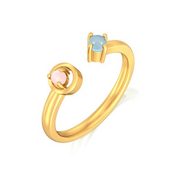Double Berry Gemstone Rings