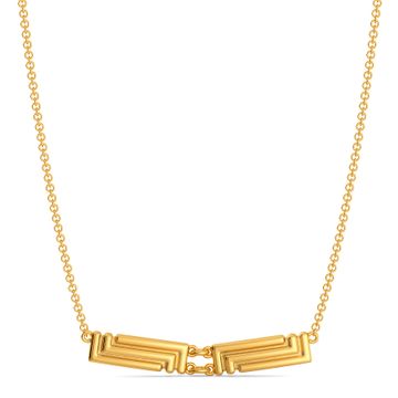 Puffer Lite Gold Necklaces