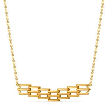 Comfy Puffs Gold Necklaces