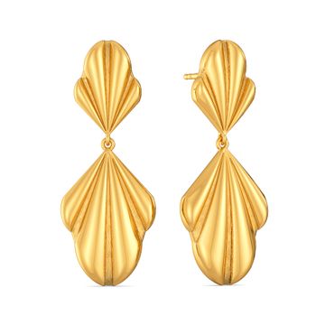 Plush Crush Gold Earrings