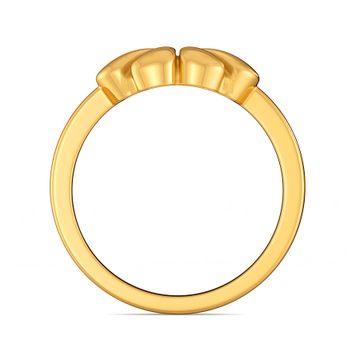 My Kinda Cozy Gold Rings