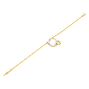 Swing-Ring Diamond Bracelets