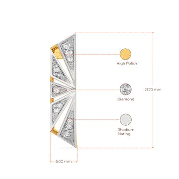 Suit Incharge Diamond Earrings